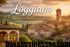 Loggiano Italian Heritage Village Landscape
